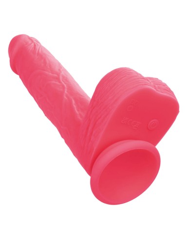 CALEXOTICS - STUDS VIBRATORE REALISTICO 10 VIBRAZIONI ROSA