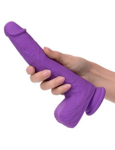 CALEXOTICS - STUDS VIBRATORE RICARICABILE E ROTANTE 10 VIBRAZIONI VIOLA