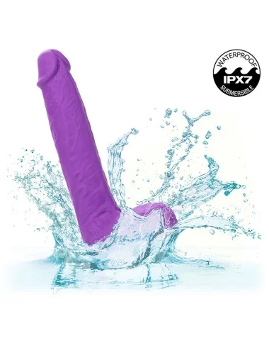 CALEXOTICS - STUDS VIBRATORE RICARICABILE E ROTANTE 10 VIBRAZIONI VIOLA