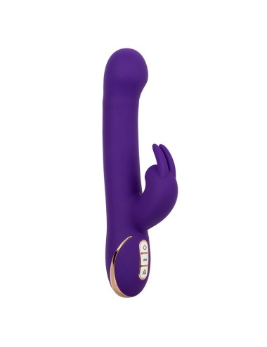 CALEXOTICS - JACK RABBIT VIBRATORE E STIMOLATORE 7 VIBRAZIONI E MODALITÀ DI ASPIRAZIONE BLU