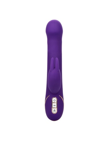 CALEXOTICS - JACK RABBIT VIBRATORE E STIMOLATORE 7 VIBRAZIONI E MODALITÀ DI ASPIRAZIONE BLU