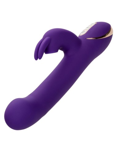 CALEXOTICS - JACK RABBIT VIBRATORE E STIMOLATORE 7 VIBRAZIONI E MODALITÀ DI ASPIRAZIONE BLU