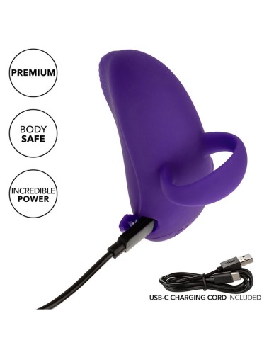 CALEXOTICS - ENVY MASSAGGIATORE PALLA ROTANTE PORTATILE 7 VIBRAZIONI VIOLA
