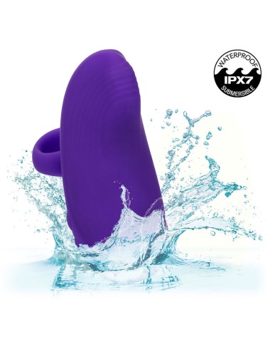 CALEXOTICS - ENVY MASSAGGIATORE PALLA ROTANTE PORTATILE 7 VIBRAZIONI VIOLA