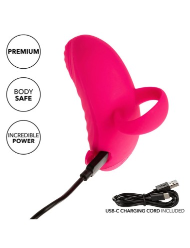 CALEXOTICS - ENVY MASSAGGIATORE PALLA ROTANTE PORTATILE 7 VIBRAZIONI ROSA