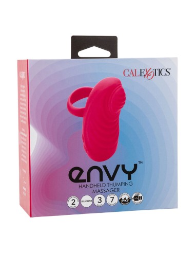 CALEXOTICS - ENVY MASSAGGIATORE PALLA ROTANTE PORTATILE 7 VIBRAZIONI ROSA