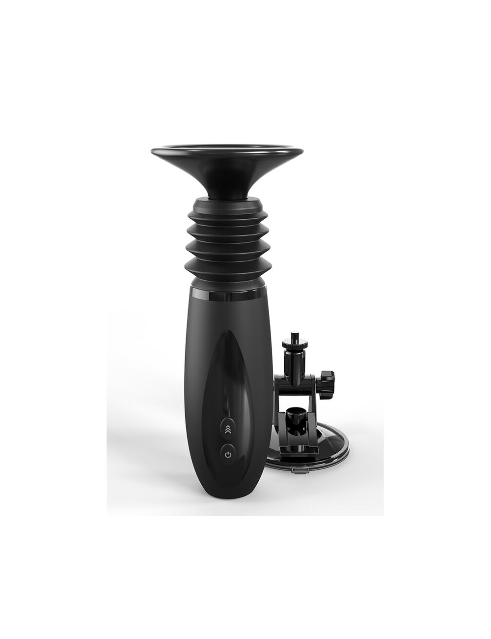 FETISH FANTASY SERIES - BODY DOCK MORSETTO PER DILDO THRUSTER CON 7 MODALITÀ DI SPINTA NERO FETISH FANTASY SERIES - BODY DOCK MORSETTO PER DILDO THRUSTER CON 7 MODALITÀ DI SPINTA NERO
