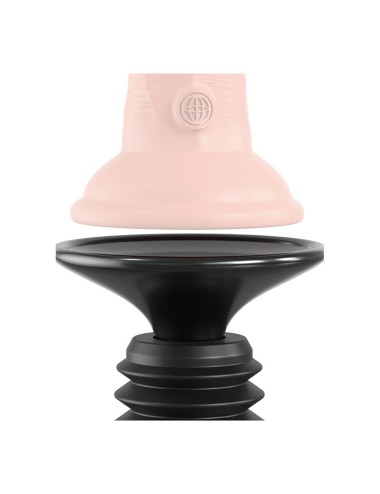 FETISH FANTASY SERIES - BODY DOCK MORSETTO PER DILDO THRUSTER CON 7 MODALITÀ DI SPINTA NERO
