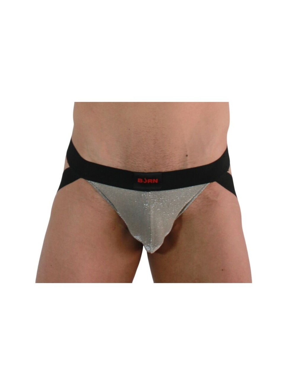 BURN - 001 JOCK BEIGE LUCIDO / NERO XL