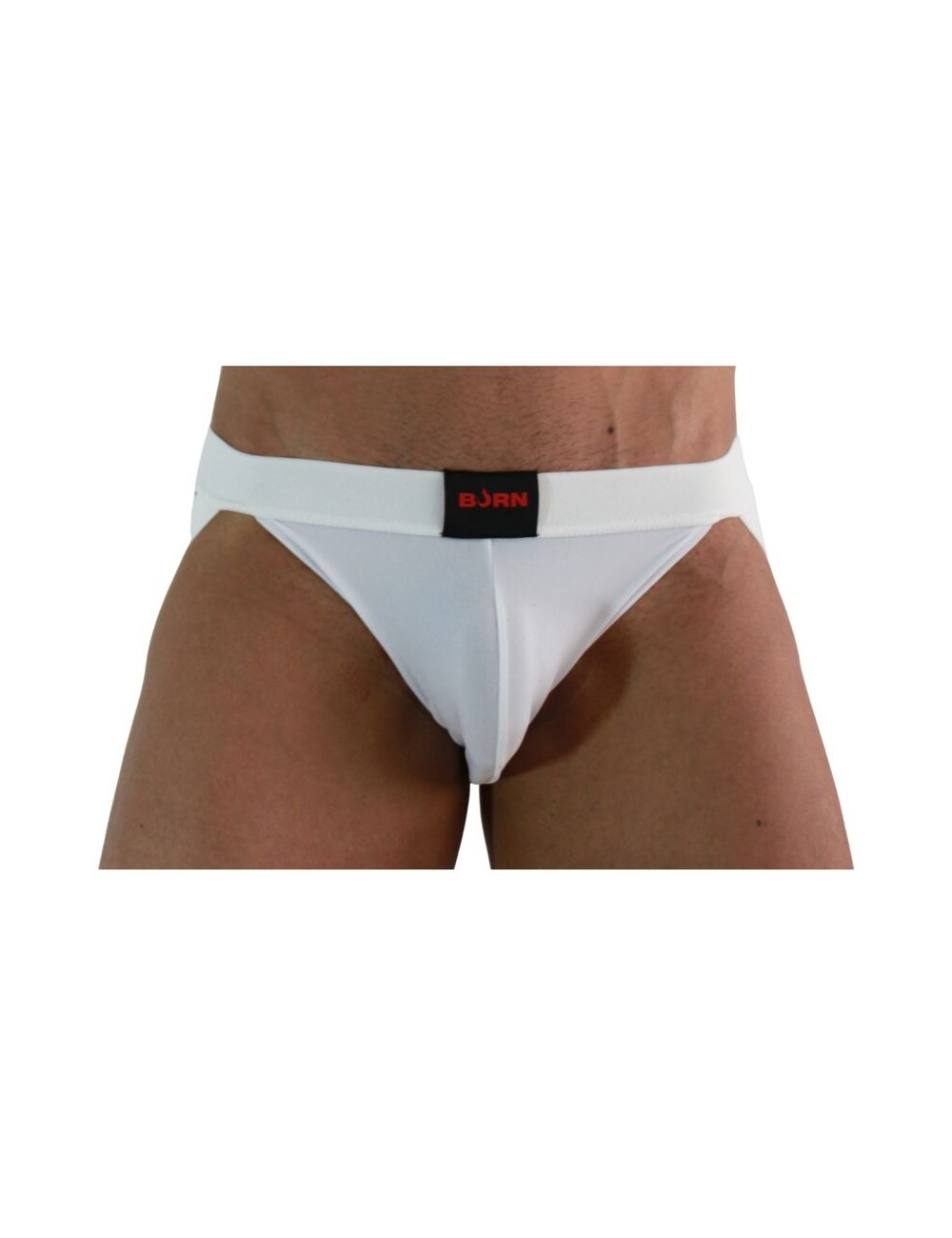 BURN - 007 JOCK LYCRA BIANCO M BURN - 007 JOCK LYCRA BIANCO M