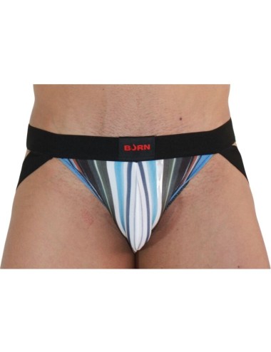 BURN - 009 JOCK MULTICOLORE / NERO L