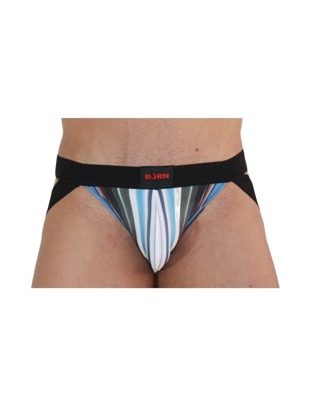 BURN - 009 JOCK MULTICOLORE / NERO L