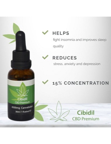 500 COSMETICS - CIBIDIL OLIO DI CBD RILASSANTE 15% 30 ML