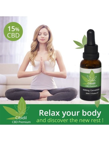500 COSMETICS - CIBIDIL OLIO DI CBD RILASSANTE 15% 30 ML