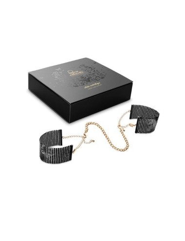 BIJOUX - DÉSIR MÉTALLIQUE MANETTE IN RETE DI METALLO NERO