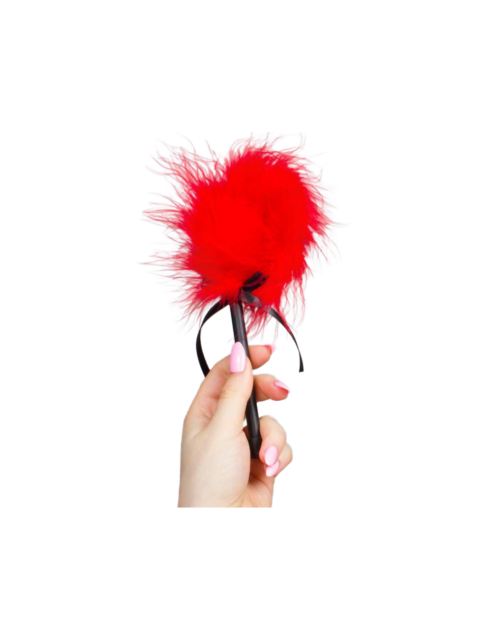 GIOCO SEGRETO - SPOLVERINO MARABOU ROSSO GIOCO SEGRETO - SPOLVERINO MARABOU ROSSO