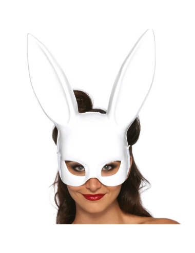 LEG AVENUE - MASCHERA CONIGLIO MASQUERADE BIANCA