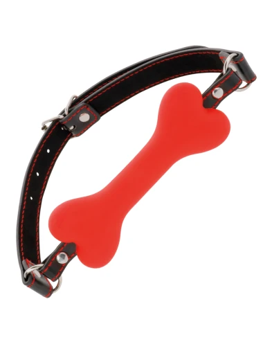 DARKNESS - BAVAGLINO IN SILICONE RED BONE