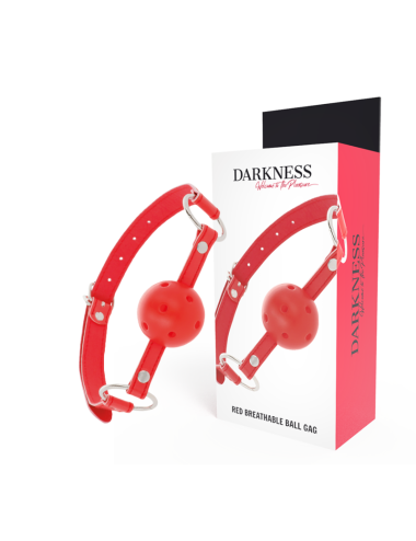 DARKNESS - BAVAGLINO TRASPIRANTE ROSSO