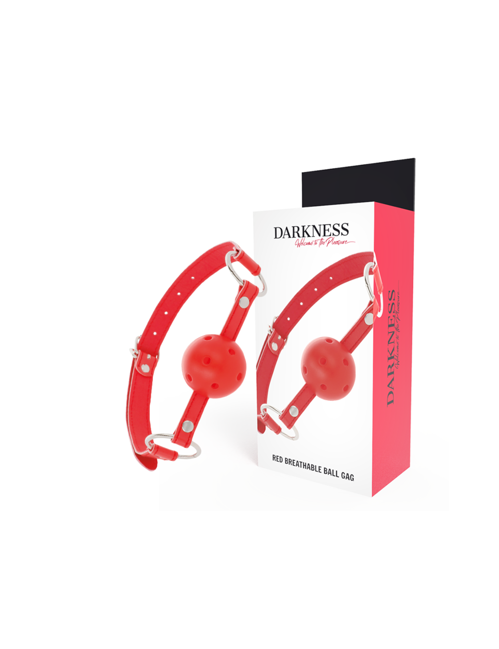 DARKNESS - BAVAGLINO TRASPIRANTE ROSSO
