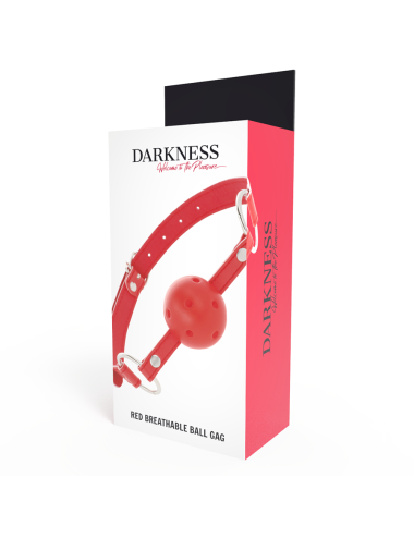 DARKNESS - BAVAGLINO TRASPIRANTE ROSSO