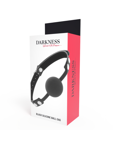 DARKNESS - BAVAGLINO IN SILICONE NERO
