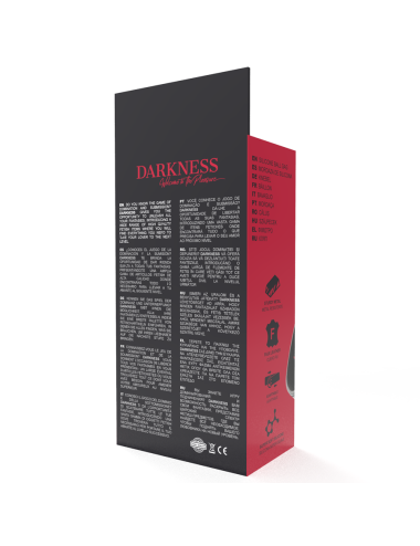 DARKNESS - BAVAGLINO IN SILICONE ROSSO