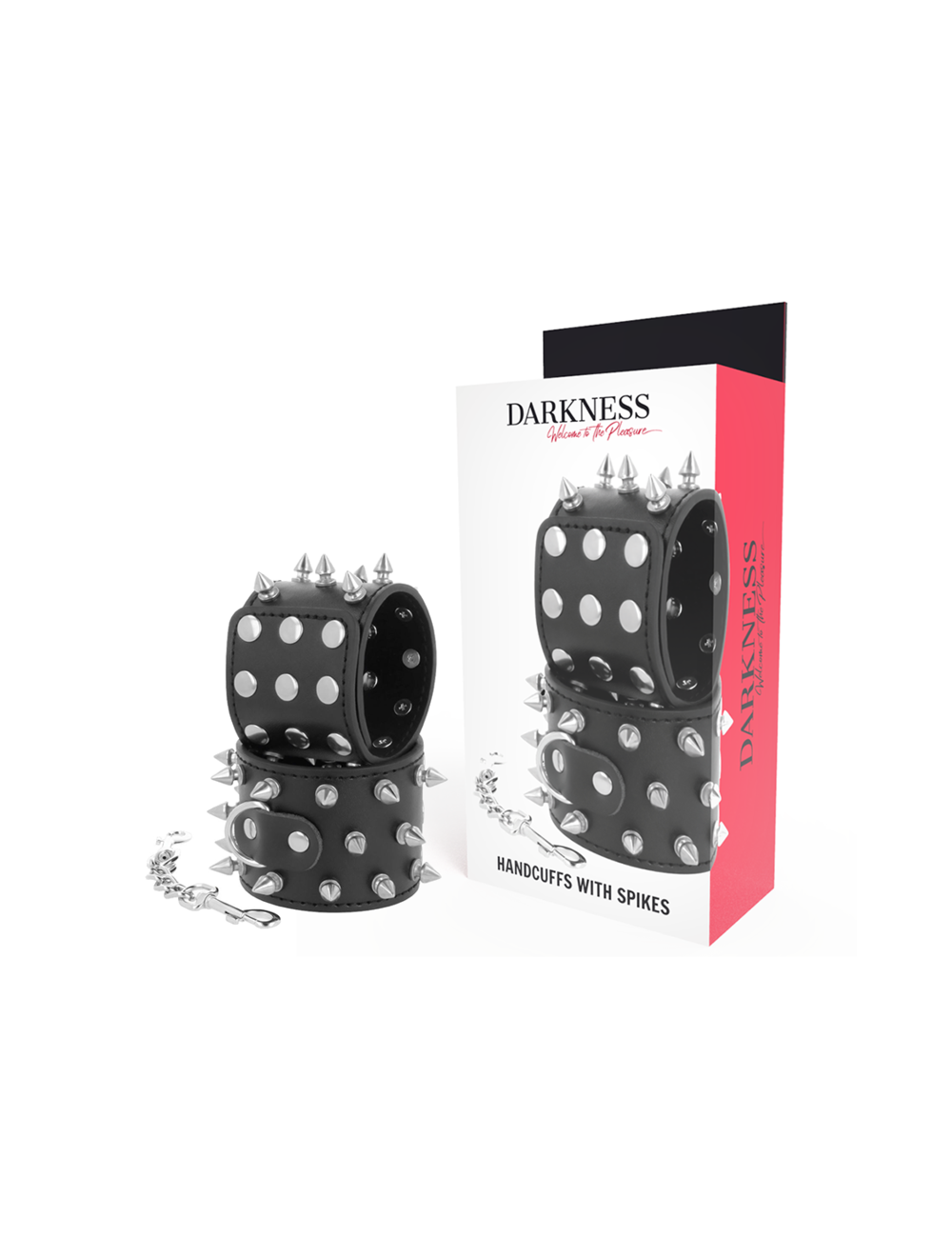 DARKNESS - MANETTE CON TESCHI E OSSA NERE CON SPUNTE DARKNESS - MANETTE CON TESCHI E OSSA NERE CON SPUNTE
