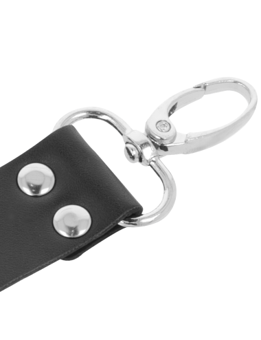 DARKNESS - MANETTE IN PELLE PER PIEDI E MANI NERE