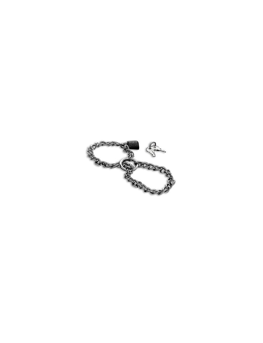 METAL HARD - MANETTE CON CATENA IN ACCIAIO INOSSIDABILE. METAL HARD - MANETTE CON CATENA IN ACCIAIO INOSSIDABILE.