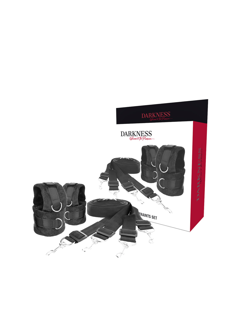 DARKNESS - SET CRAVATTE DA LETTO DARKNESS - SET CRAVATTE DA LETTO