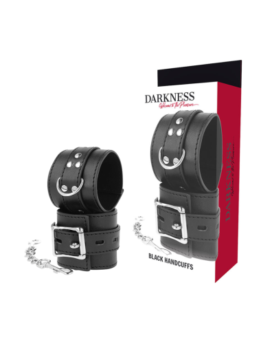 DARKNESS - MANETTE IN PELLE NERA