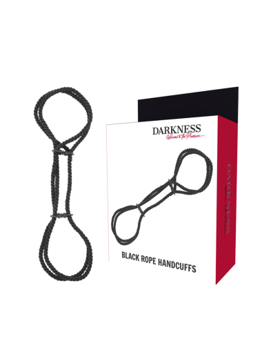 DARKNESS - MANETTE O MANETTE ALLA CAVIGLIA IN CORDA DI COTONE 100%.