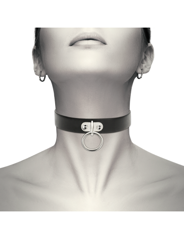 COQUETTE CHIC DESIRE - COLLANA IN PELLE VEGANA ACCESSORIO FETISH DONNA