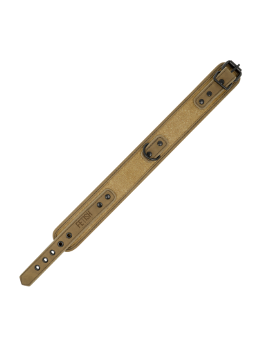 FETISH SUBMISSIVE ORIGEN - COLLANA FODERATA IN NEOPRENE CON CATENA