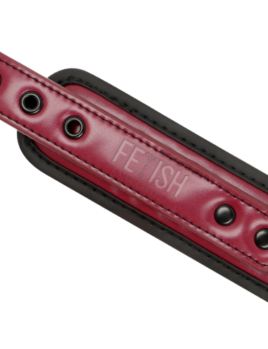 FETISH SUBMISSIVE DARK ROOM - COLLANA A CATENA CON FODERA IN NEOPRENE