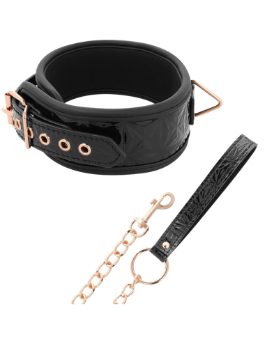 BEGME - BLACK EDITION PREMIUM COLLARE IN PELLE VEGANA
