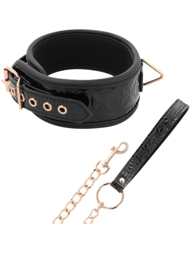 BEGME - BLACK EDITION PREMIUM COLLARE IN PELLE VEGANA