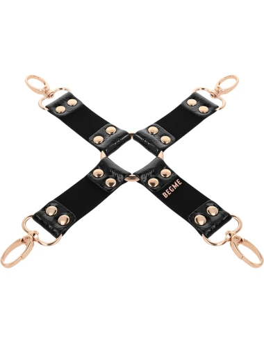 BEGME - BLACK EDITION HOG TIE IN PELLE VEGAN