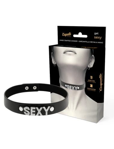 COQUETTE CHIC DESIRE - GIROCOLLO SEXY IN PELLE VEGANA