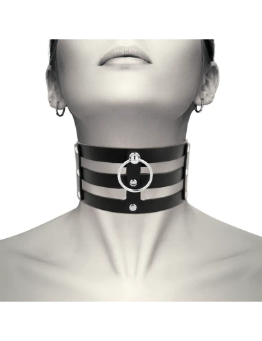 COQUETTE CHIC DESIRE - GIROCOLLO IN PELLE VEGANO STILE FETISH