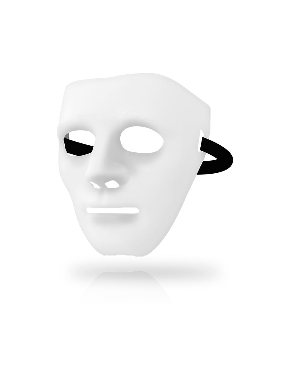 OHMAMA - MASCHERINE MASCHERA BIANCA TAGLIA UNICA OHMAMA - MASCHERINE MASCHERA BIANCA TAGLIA UNICA