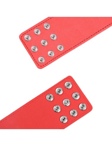 OHMAMA FETISH - MANETTE ROSSE CON CHIUSURA A SCATTO
