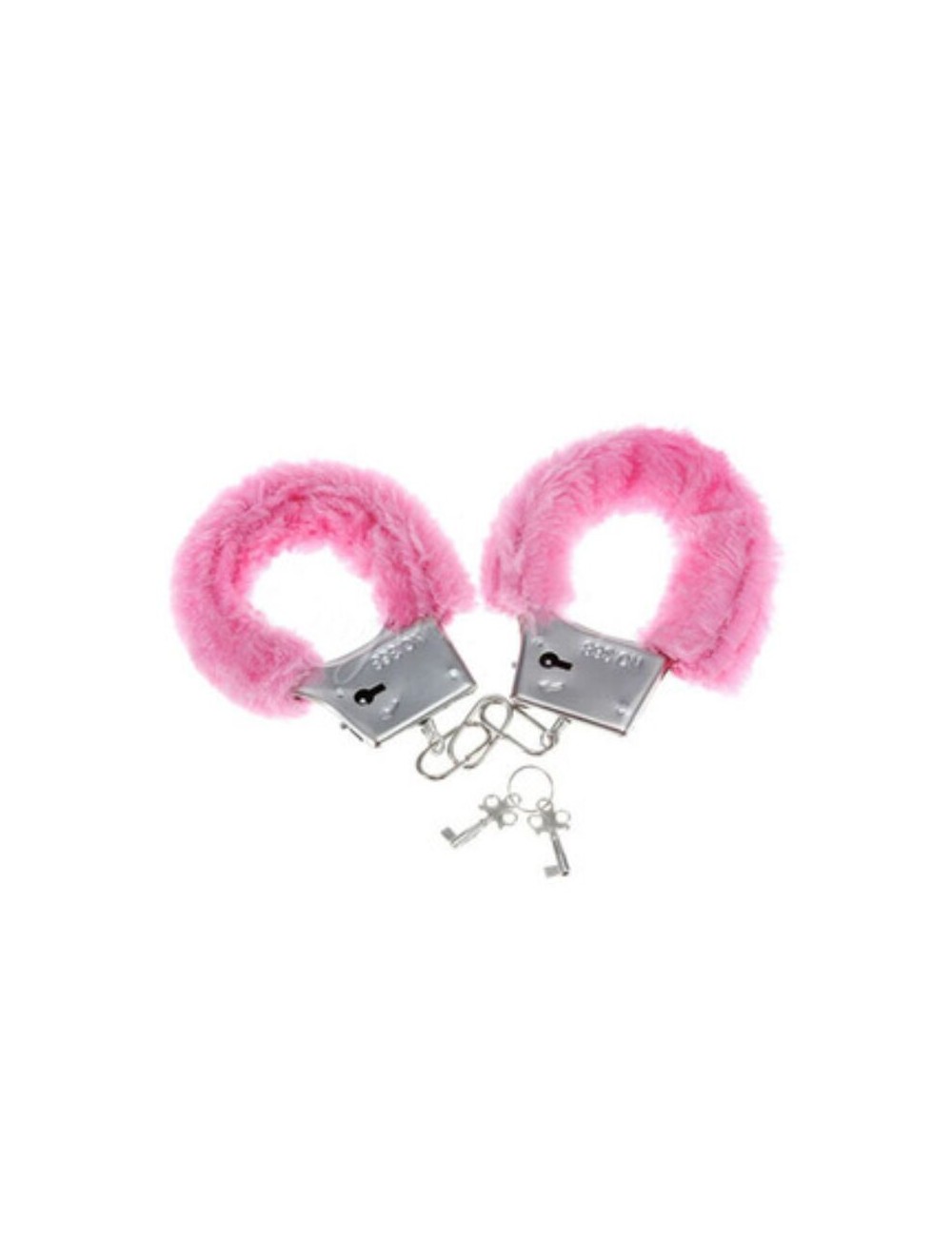 DIABLO PICANTE - MANETTE IN PELLICCIA DEL PIACERE ROSA DIABLO PICANTE - MANETTE IN PELLICCIA DEL PIACERE ROSA