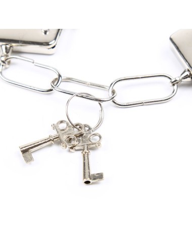 OHMAMA FETISH - POLSINI DA POLSO IN METALLO RIVESTITI IN VELLUTO