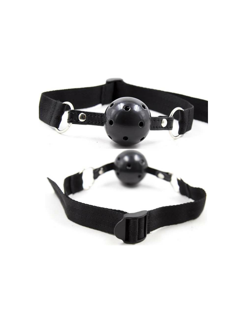 GAG A SFERA TRASPIRANTE IN TESSUTO NERO OHMAMA FETISH GAG A SFERA TRASPIRANTE IN TESSUTO NERO OHMAMA FETISH