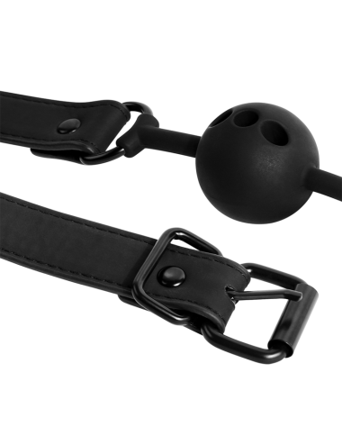 FETISH SUBMISSIVE BONDAGE - BALL GAG IN SILICONE TRASPIRANTE