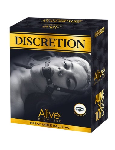 ALIVE - BAVAGLIO TRASPIRANTE DISCREZIONE ROSSO