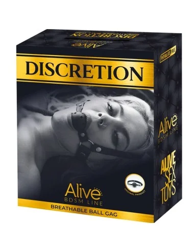 ALIVE - BAVAGLIO TRASPIRANTE DISCREZIONE ROSSO