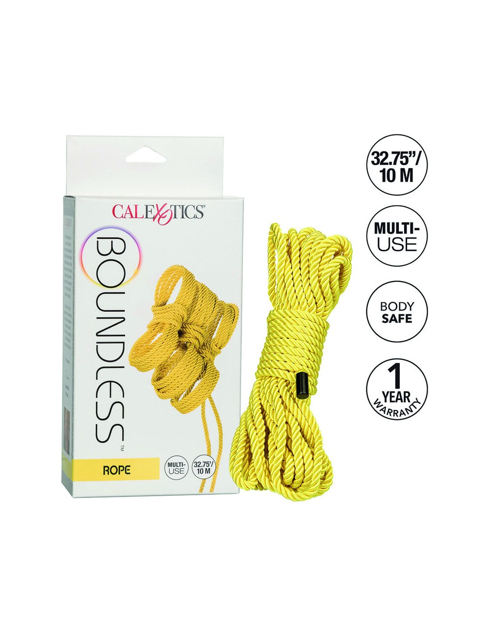 CALEXOTICS - BOUNDLESS CORDA 10M GIALLA